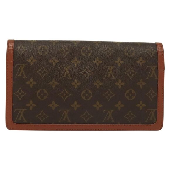 LOUIS VUITTON Monogram Pochette Dam GM Clutch Bag M51810 LV Auth 137619 - Picture 3 of 16